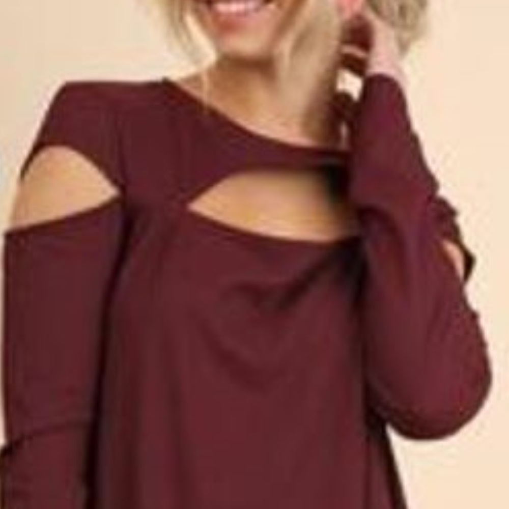 NEW Umgee Maroon Top